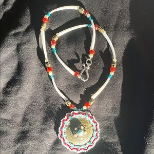 Bohemian Multicolor Beaded Necklace